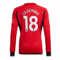 Echipament fotbal Manchester United Casemiro #18 Tricou Acasa 2023-24 maneca lunga